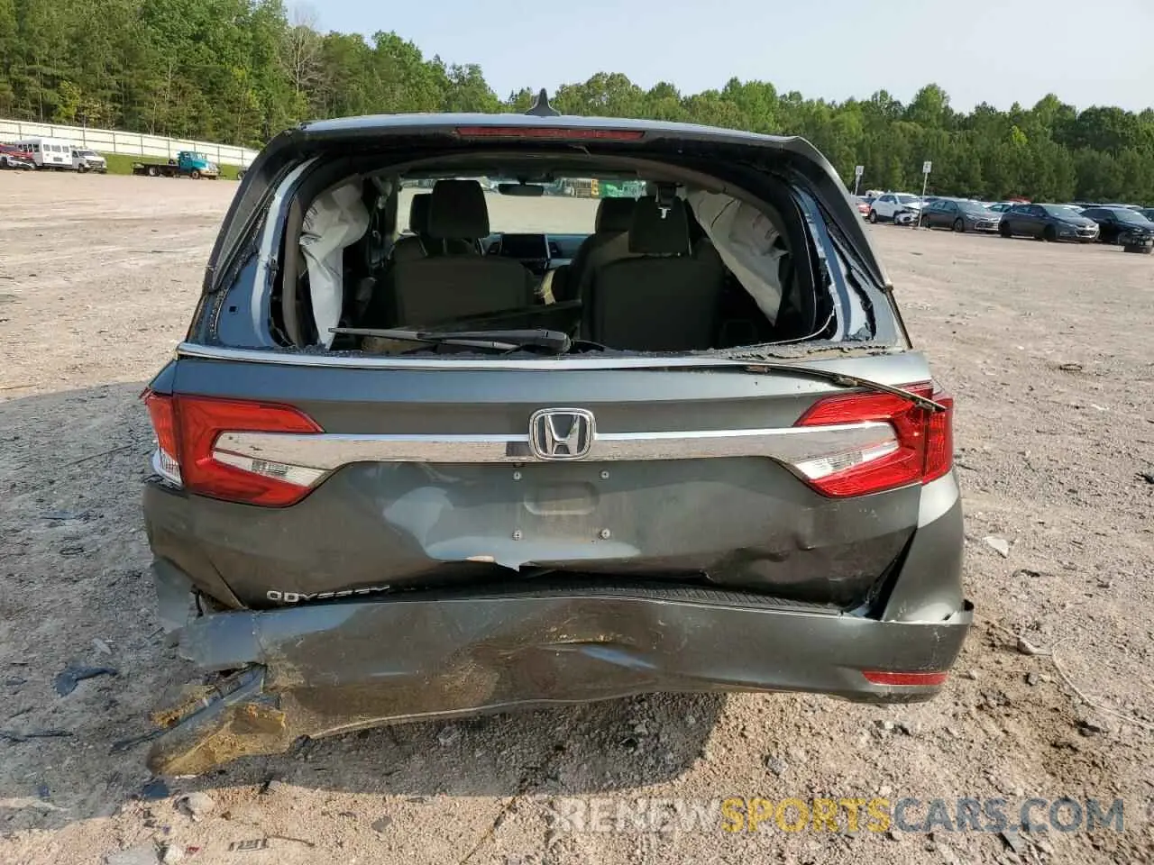 6 fotografías del automóvil dañado 5FNRL6H71KB032236 HONDA All Models 2019
