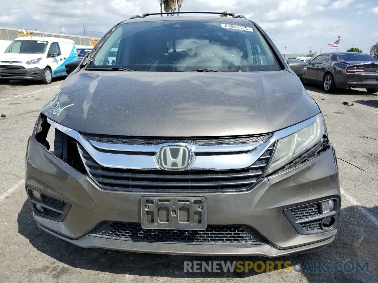5 fotografías del automóvil dañado 5FNRL6H71KB066628 HONDA All Models 2019