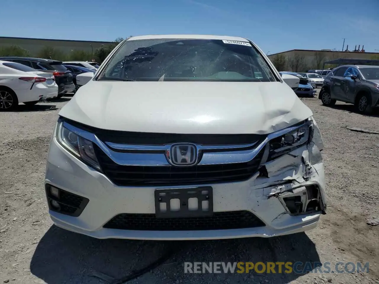 5 fotografías del automóvil dañado 5FNRL6H72KB006714 HONDA All Models 2019