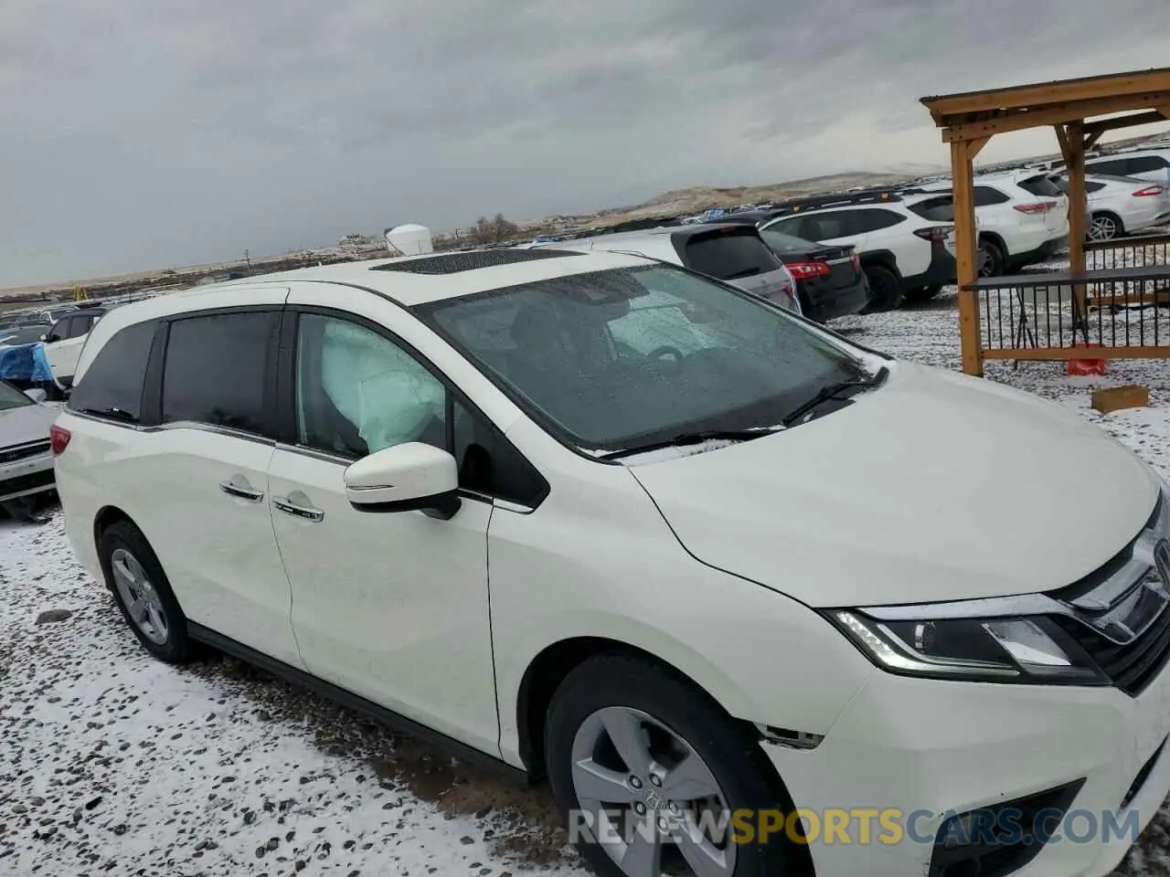 4 fotografías del automóvil dañado 5FNRL6H72KB013260 HONDA All Models 2019