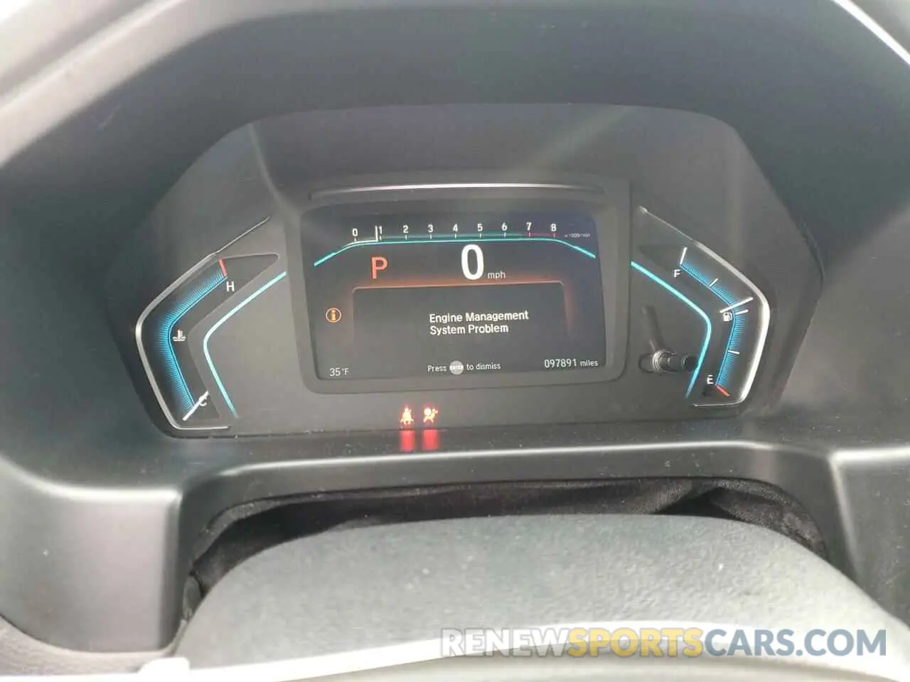 9 fotografías del automóvil dañado 5FNRL6H72KB013260 HONDA All Models 2019