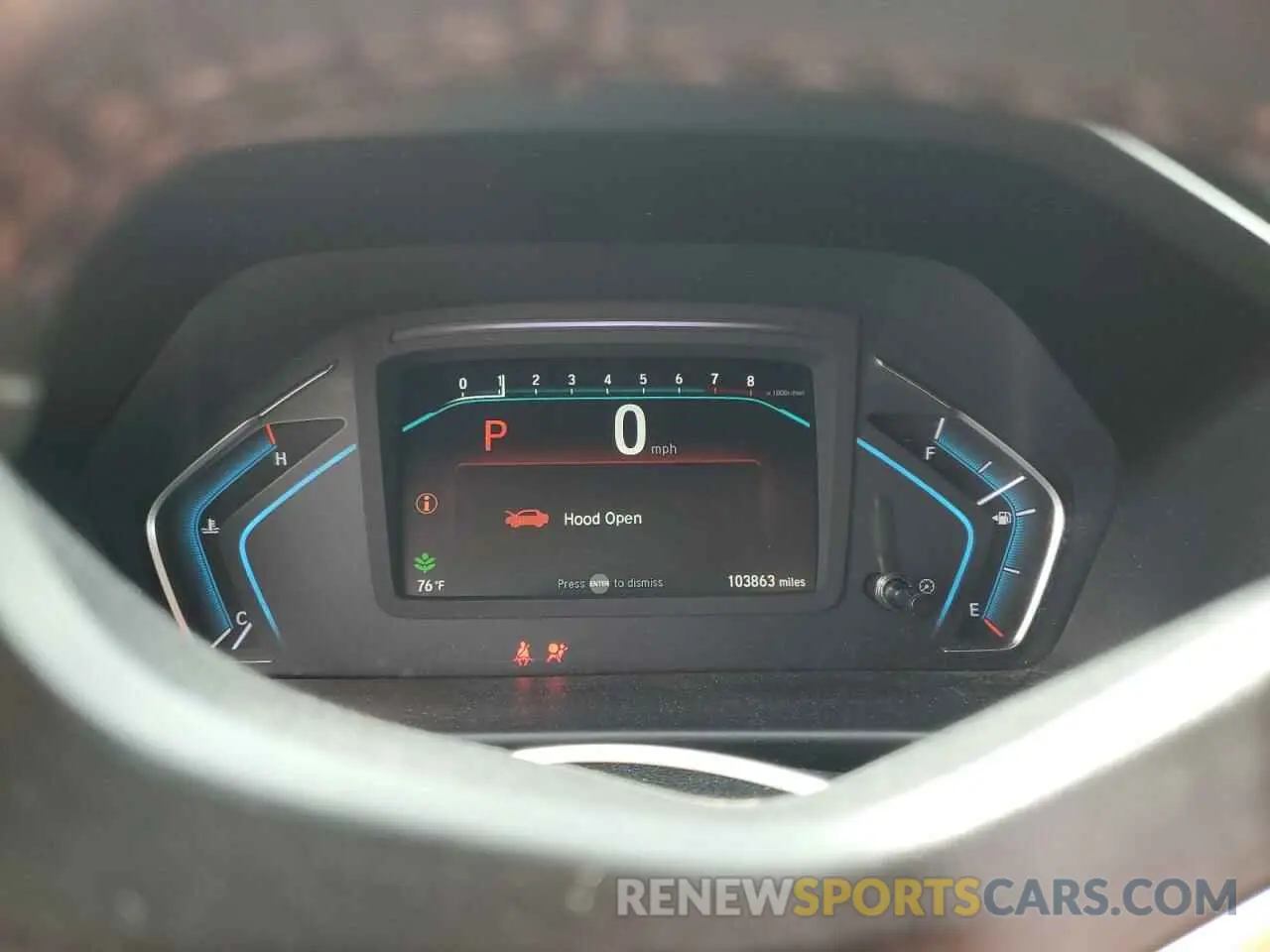 9 fotografías del automóvil dañado 5FNRL6H72KB018507 HONDA All Models 2019
