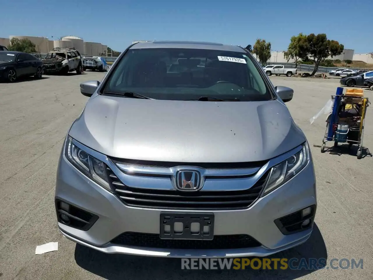 5 fotografías del automóvil dañado 5FNRL6H72KB080165 HONDA All Models 2019