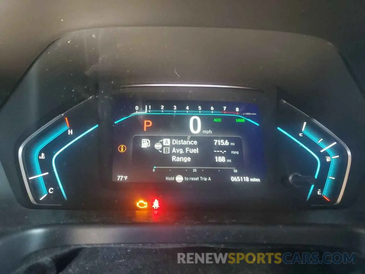 9 fotografías del automóvil dañado 5FNRL6H72KB080165 HONDA All Models 2019