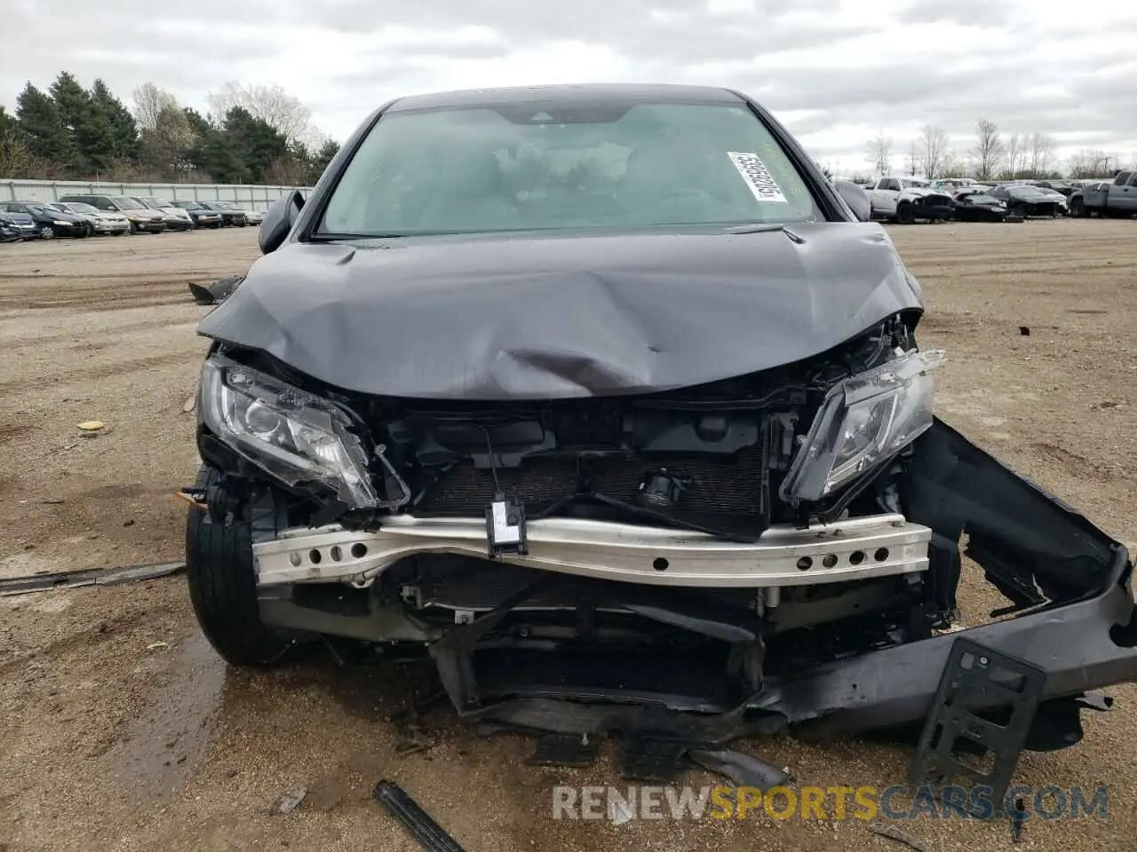 5 fotografías del automóvil dañado 5FNRL6H74KB004916 HONDA All Models 2019