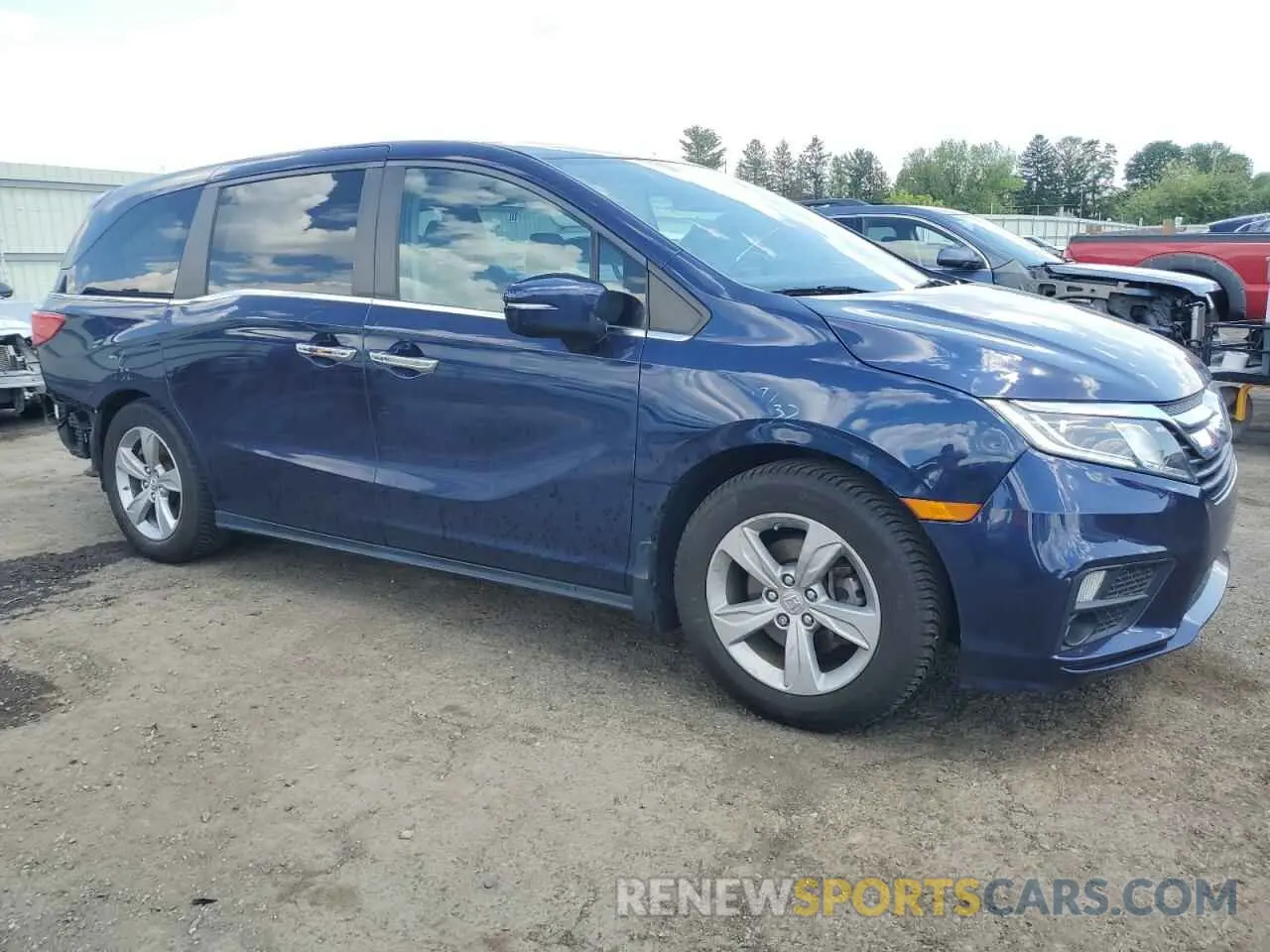4 fotografías del automóvil dañado 5FNRL6H74KB077977 HONDA All Models 2019