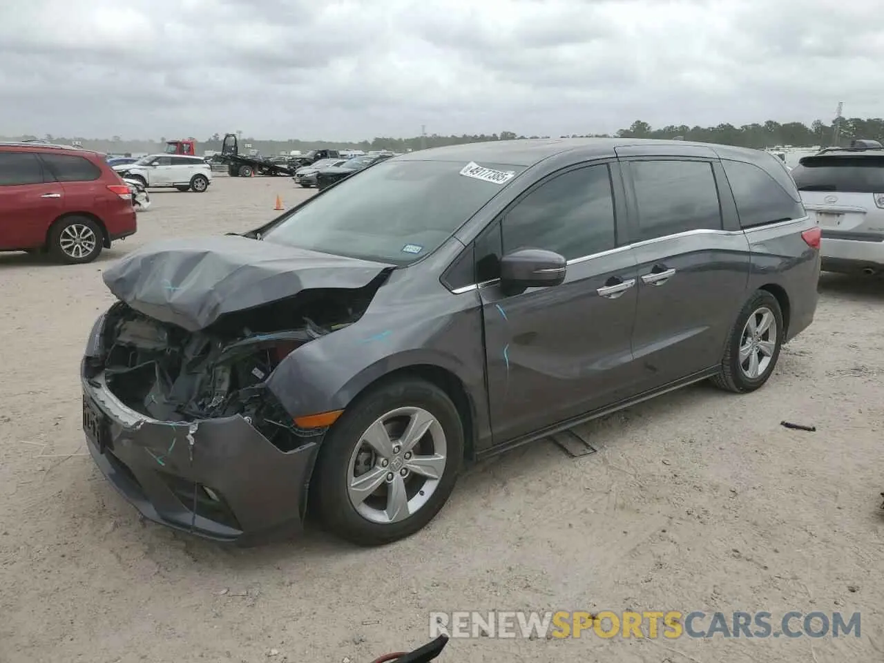 1 fotografías del automóvil dañado 5FNRL6H74KB132931 HONDA All Models 2019
