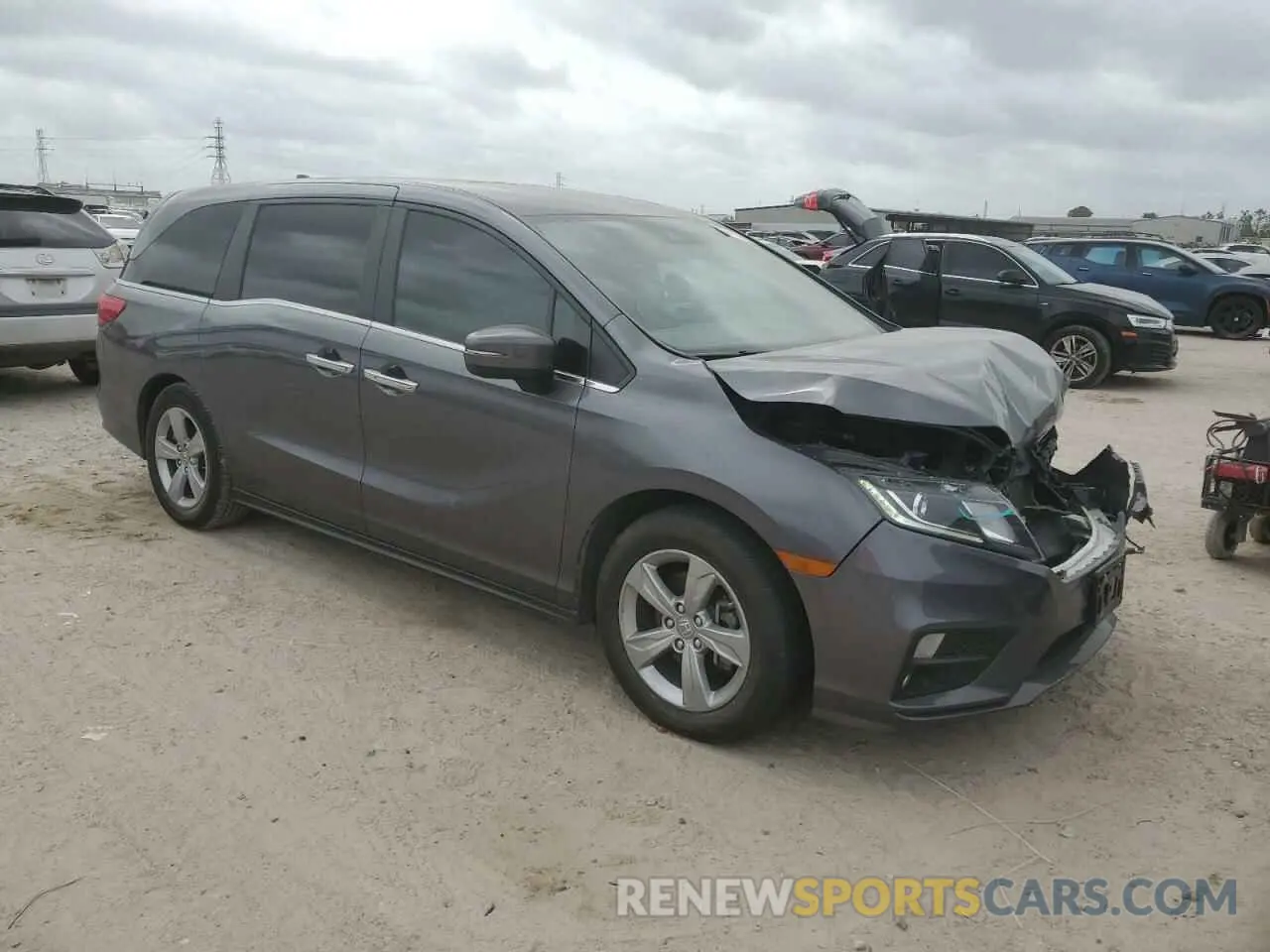 4 fotografías del automóvil dañado 5FNRL6H74KB132931 HONDA All Models 2019