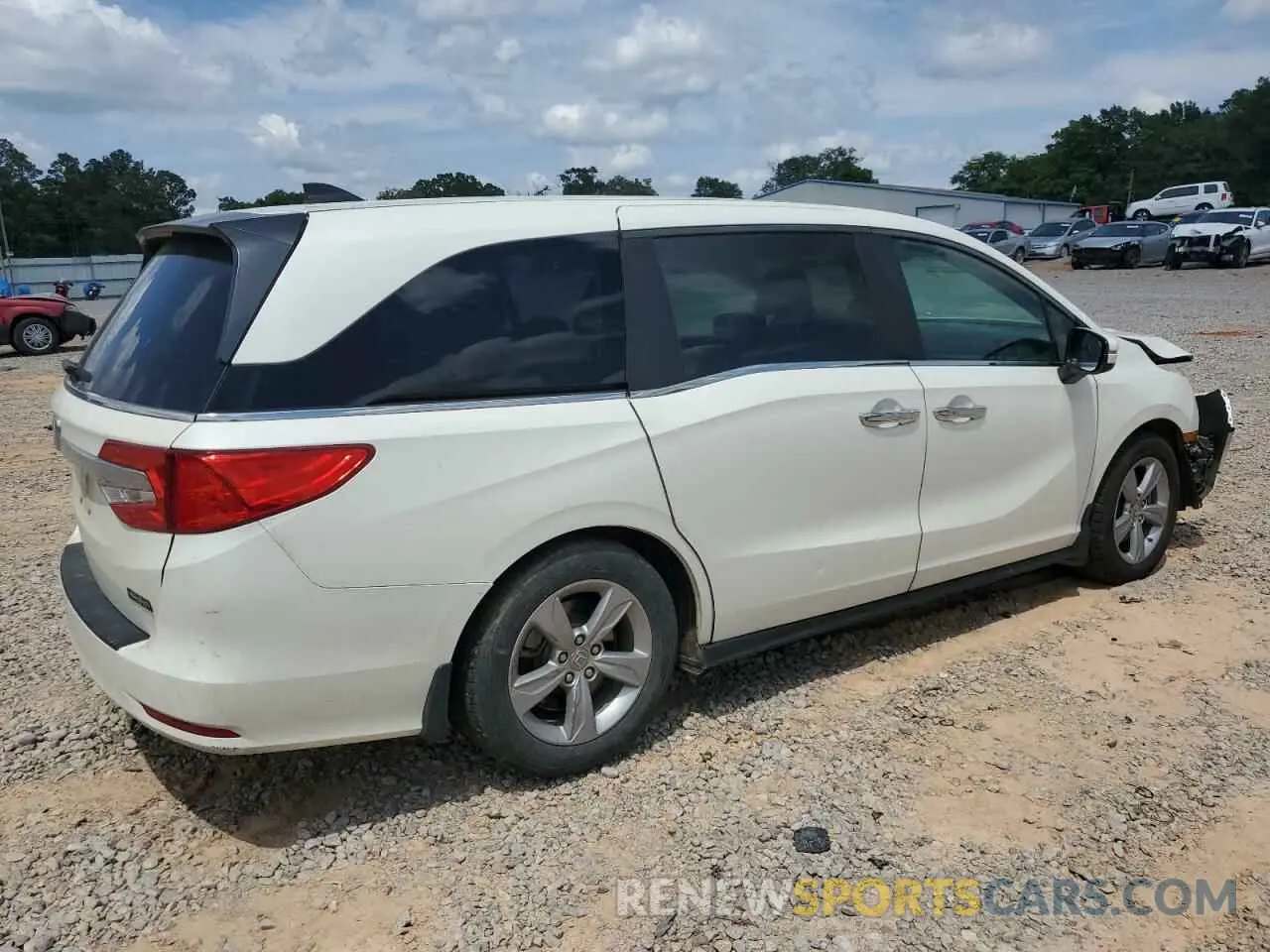 3 fotografías del automóvil dañado 5FNRL6H75KB003287 HONDA All Models 2019