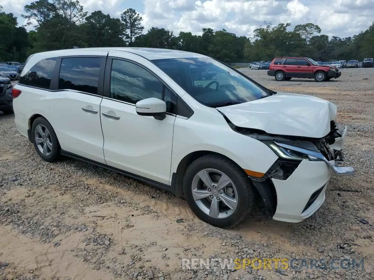 4 fotografías del automóvil dañado 5FNRL6H75KB003287 HONDA All Models 2019