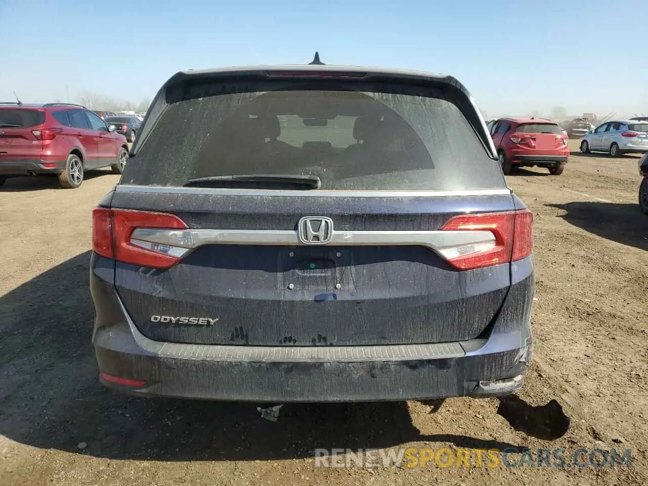 6 fotografías del automóvil dañado 5FNRL6H76KB099611 HONDA All Models 2019