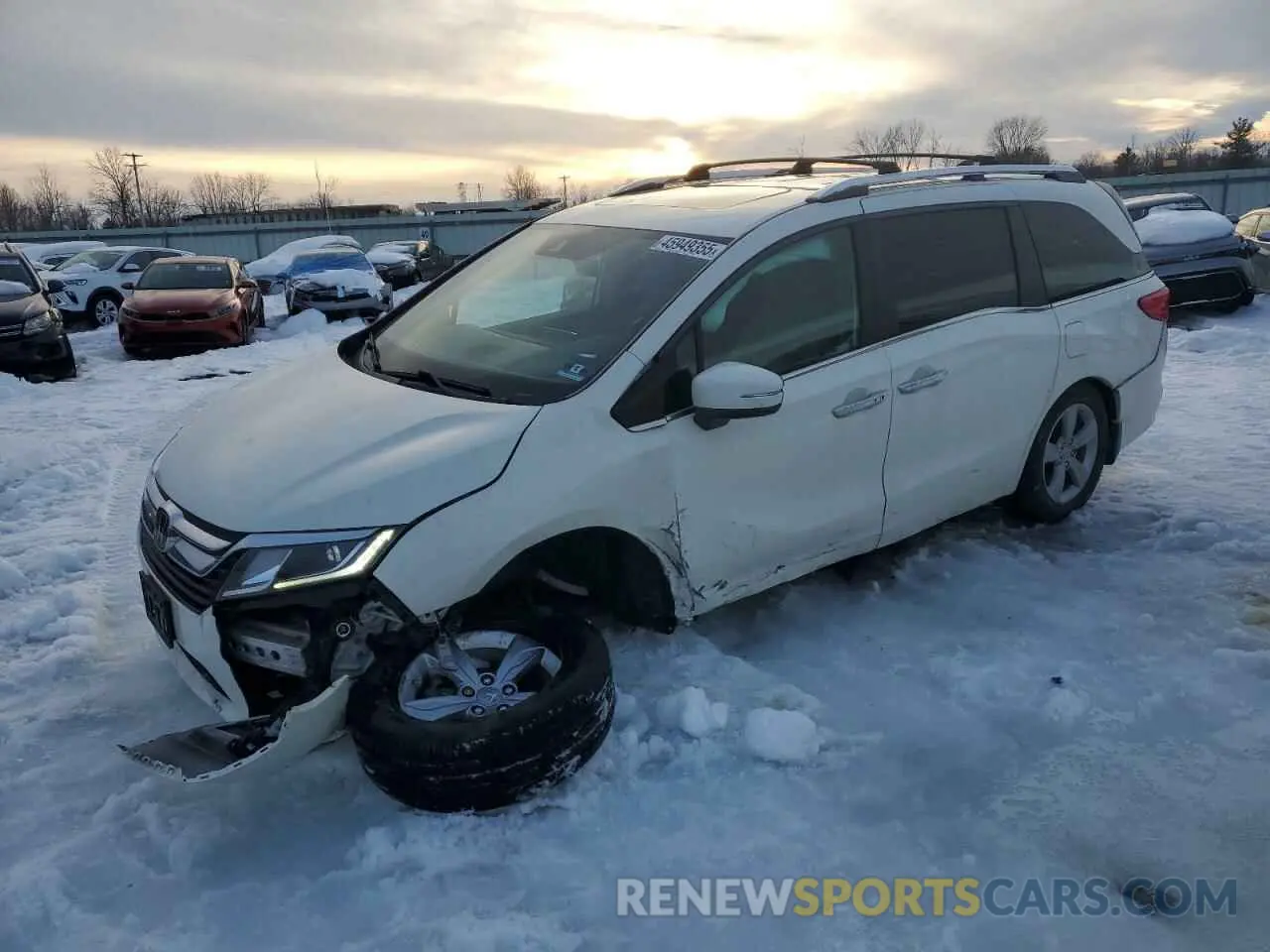 1 fotografías del automóvil dañado 5FNRL6H78KB095673 HONDA All Models 2019