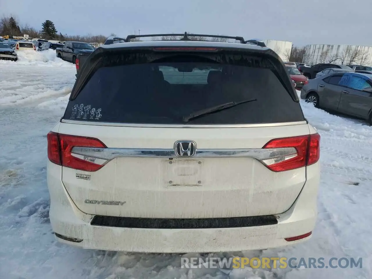 6 fotografías del automóvil dañado 5FNRL6H78KB095673 HONDA All Models 2019