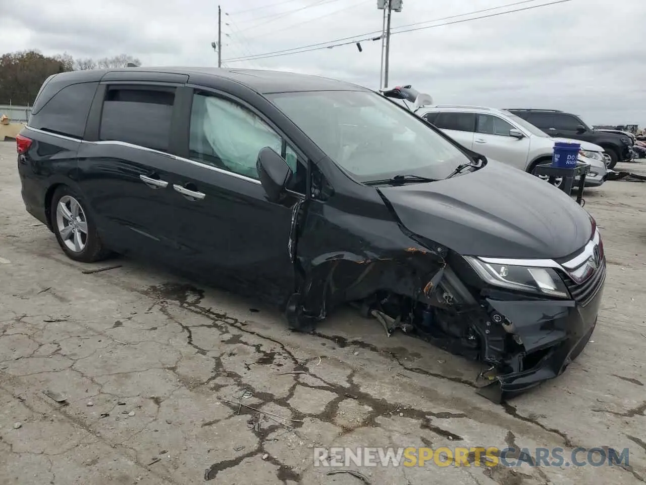4 fotografías del automóvil dañado 5FNRL6H78KB117655 HONDA All Models 2019