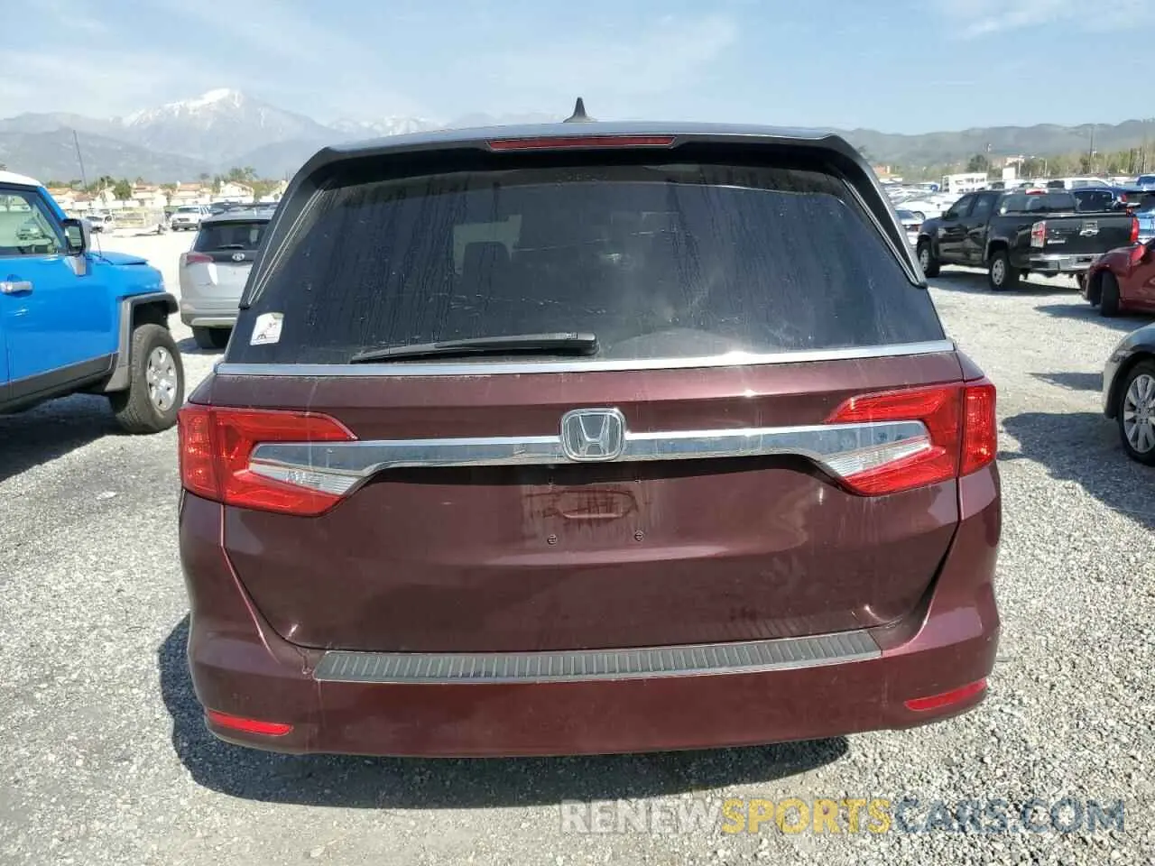 6 fotografías del automóvil dañado 5FNRL6H79KB030170 HONDA All Models 2019