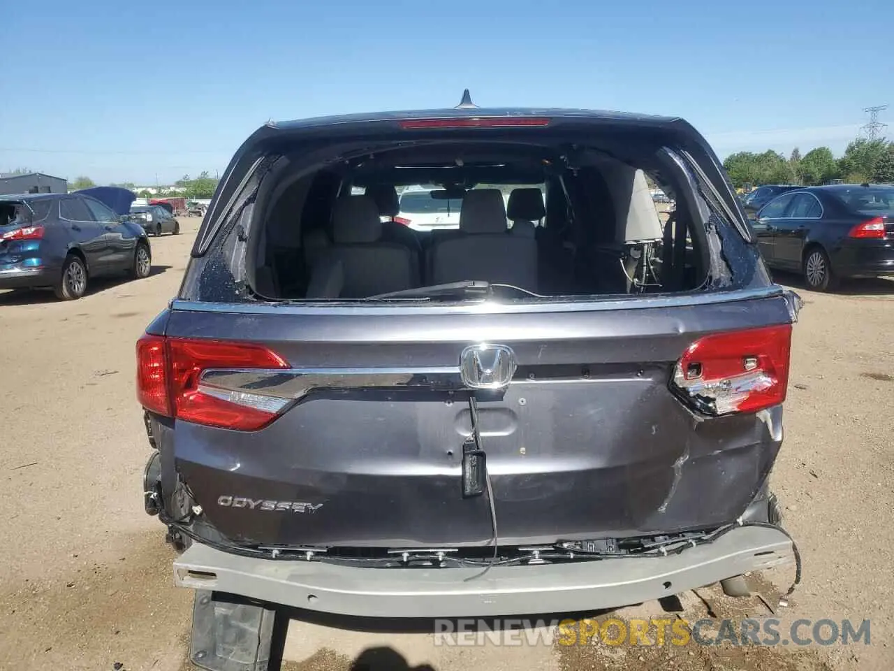 6 fotografías del automóvil dañado 5FNRL6H79KB045249 HONDA All Models 2019