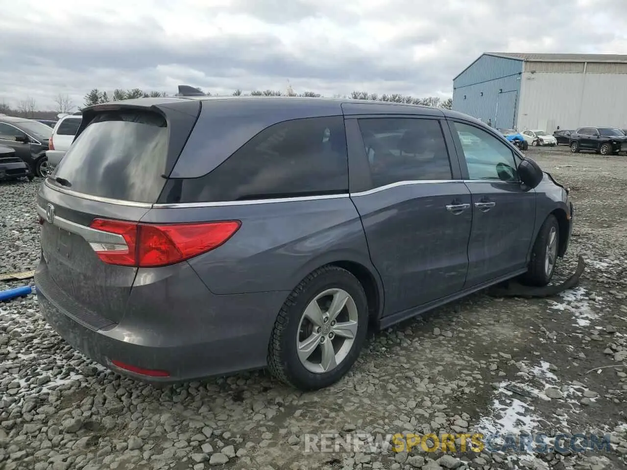 3 fotografías del automóvil dañado 5FNRL6H79KB054615 HONDA All Models 2019