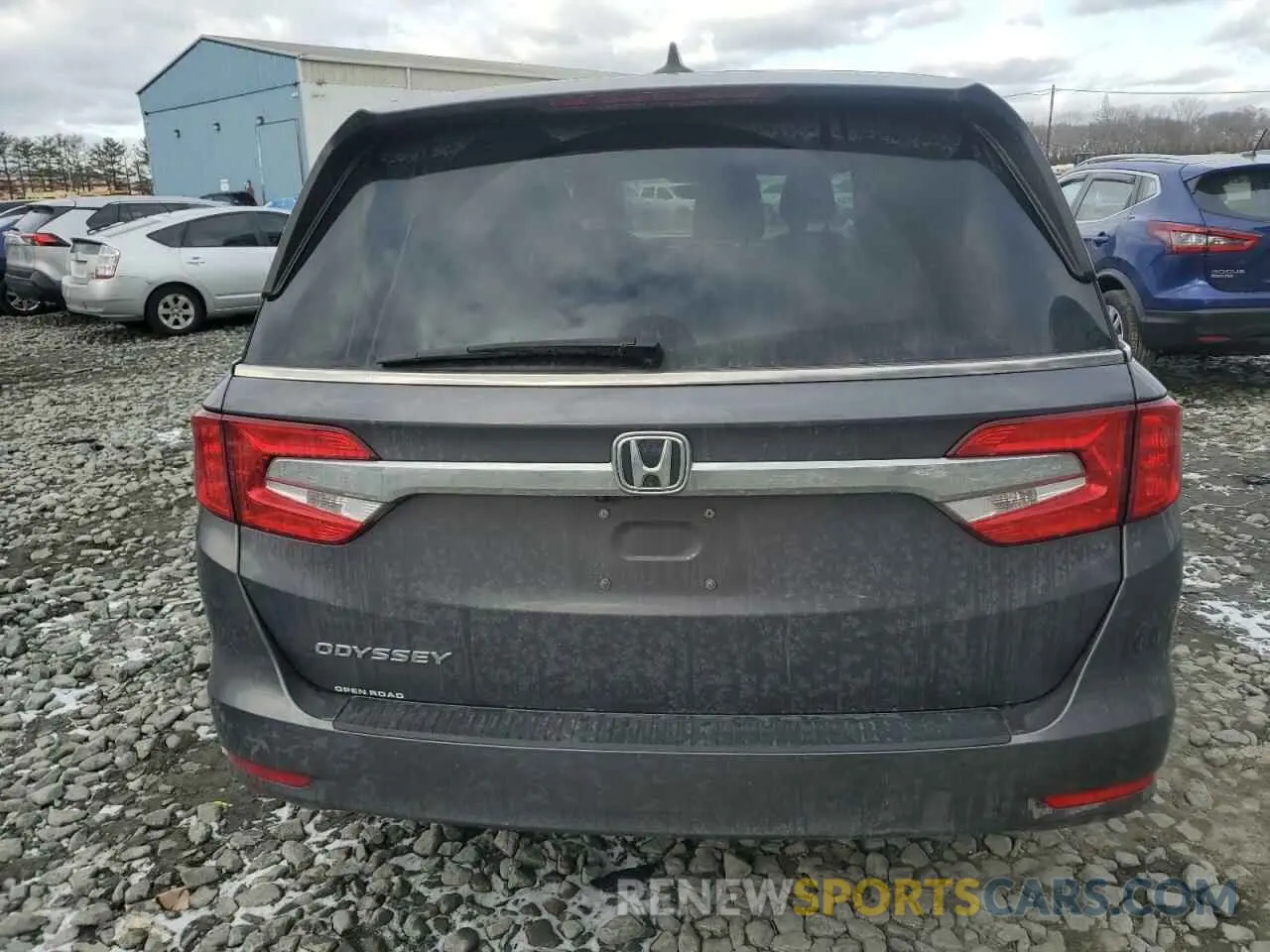 6 fotografías del automóvil dañado 5FNRL6H79KB054615 HONDA All Models 2019