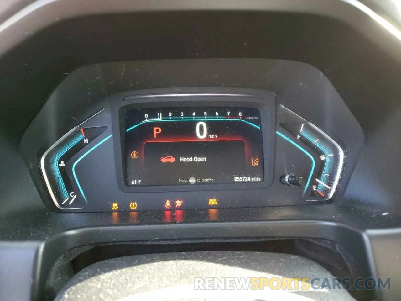 9 fotografías del automóvil dañado 5FNRL6H7XKB042232 HONDA All Models 2019