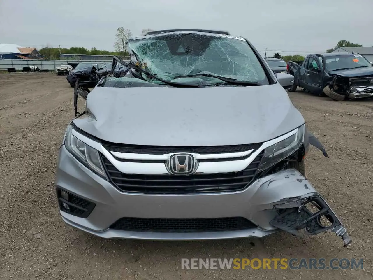 5 fotografías del automóvil dañado 5FNRL6H7XKB049729 HONDA All Models 2019