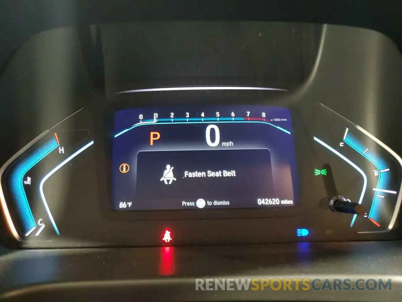 9 fotografías del automóvil dañado 5FNRL6H52LB012514 HONDA All Models 2020
