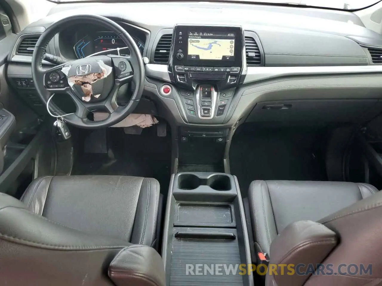 8 fotografías del automóvil dañado 5FNRL6H71LB054738 HONDA All Models 2020