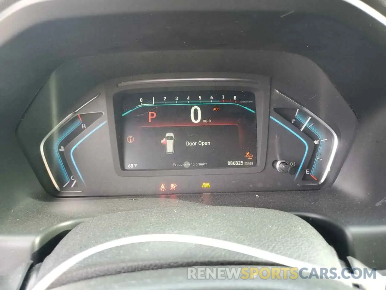 9 fotografías del automóvil dañado 5FNRL6H71LB054738 HONDA All Models 2020