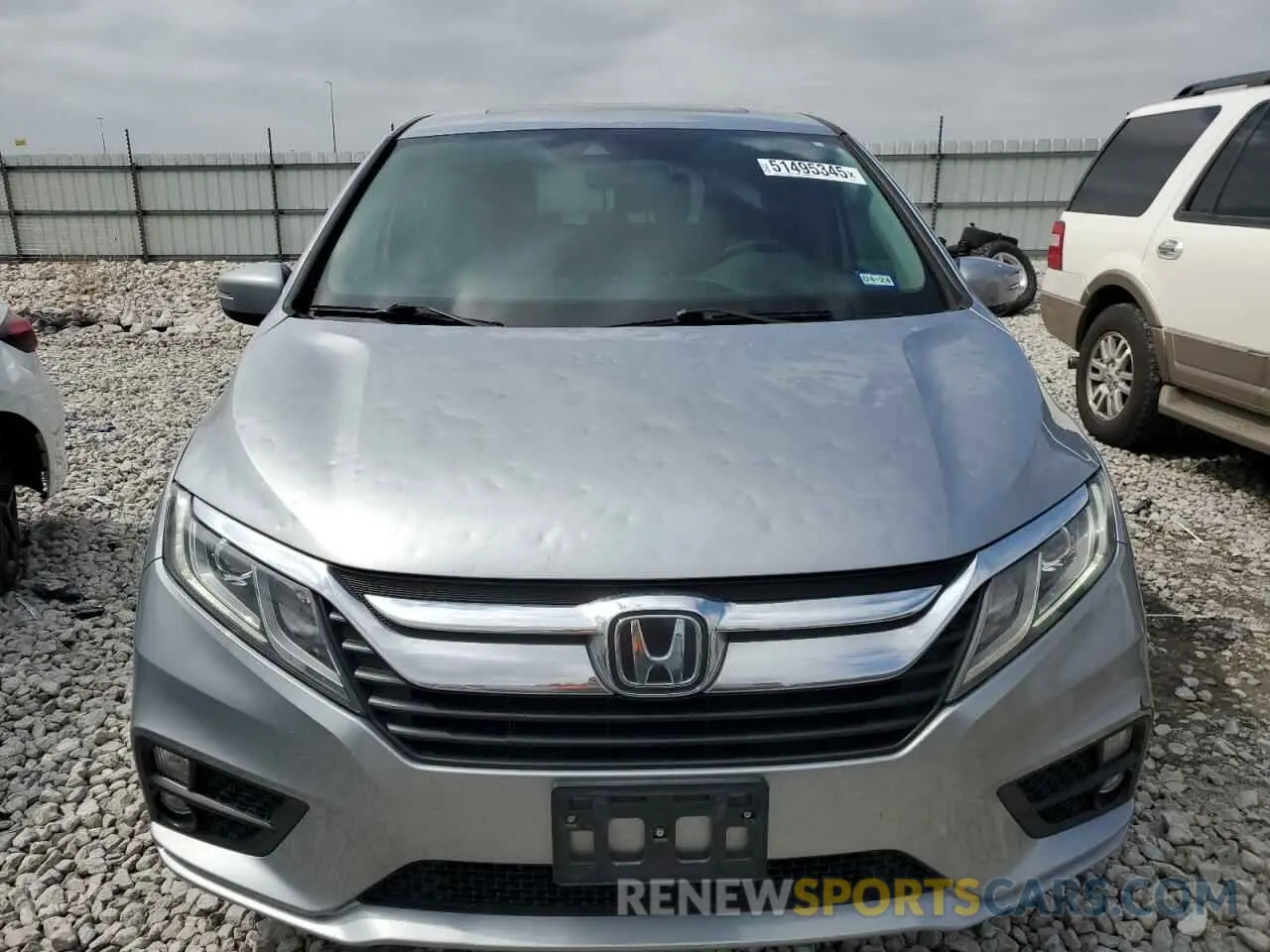 5 fotografías del automóvil dañado 5FNRL6H72LB048687 HONDA All Models 2020