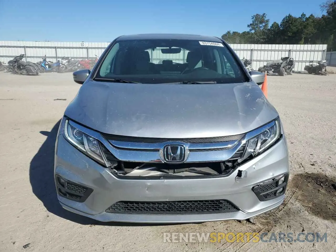 5 fotografías del automóvil dañado 5FNRL6H72LB050116 HONDA All Models 2020