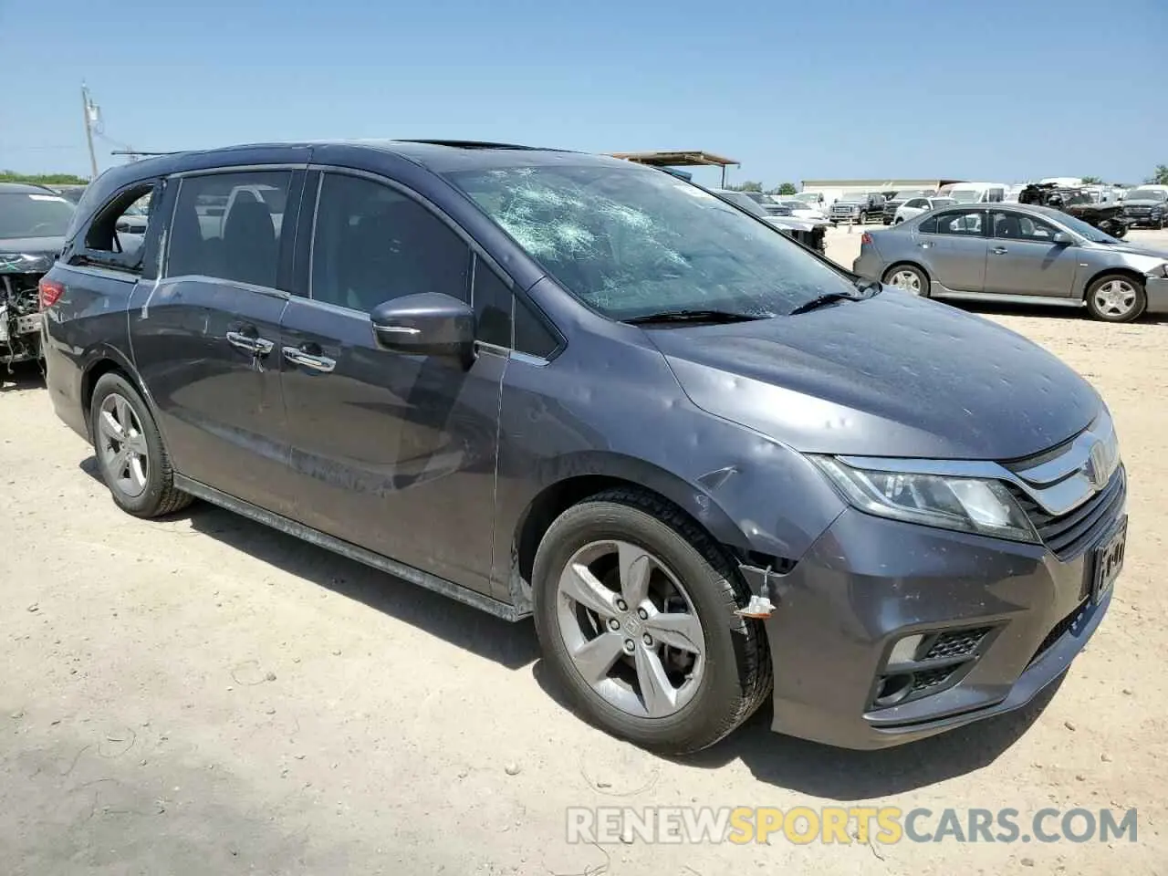 4 fotografías del automóvil dañado 5FNRL6H72LB057695 HONDA All Models 2020