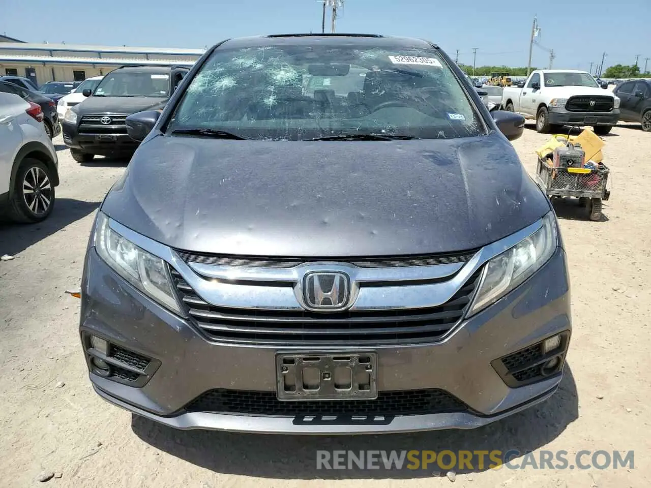 5 fotografías del automóvil dañado 5FNRL6H72LB057695 HONDA All Models 2020