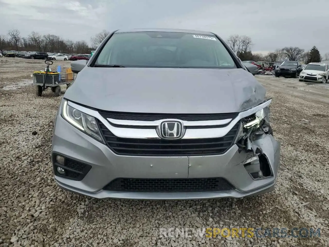 5 fotografías del automóvil dañado 5FNRL6H73LB015617 HONDA All Models 2020