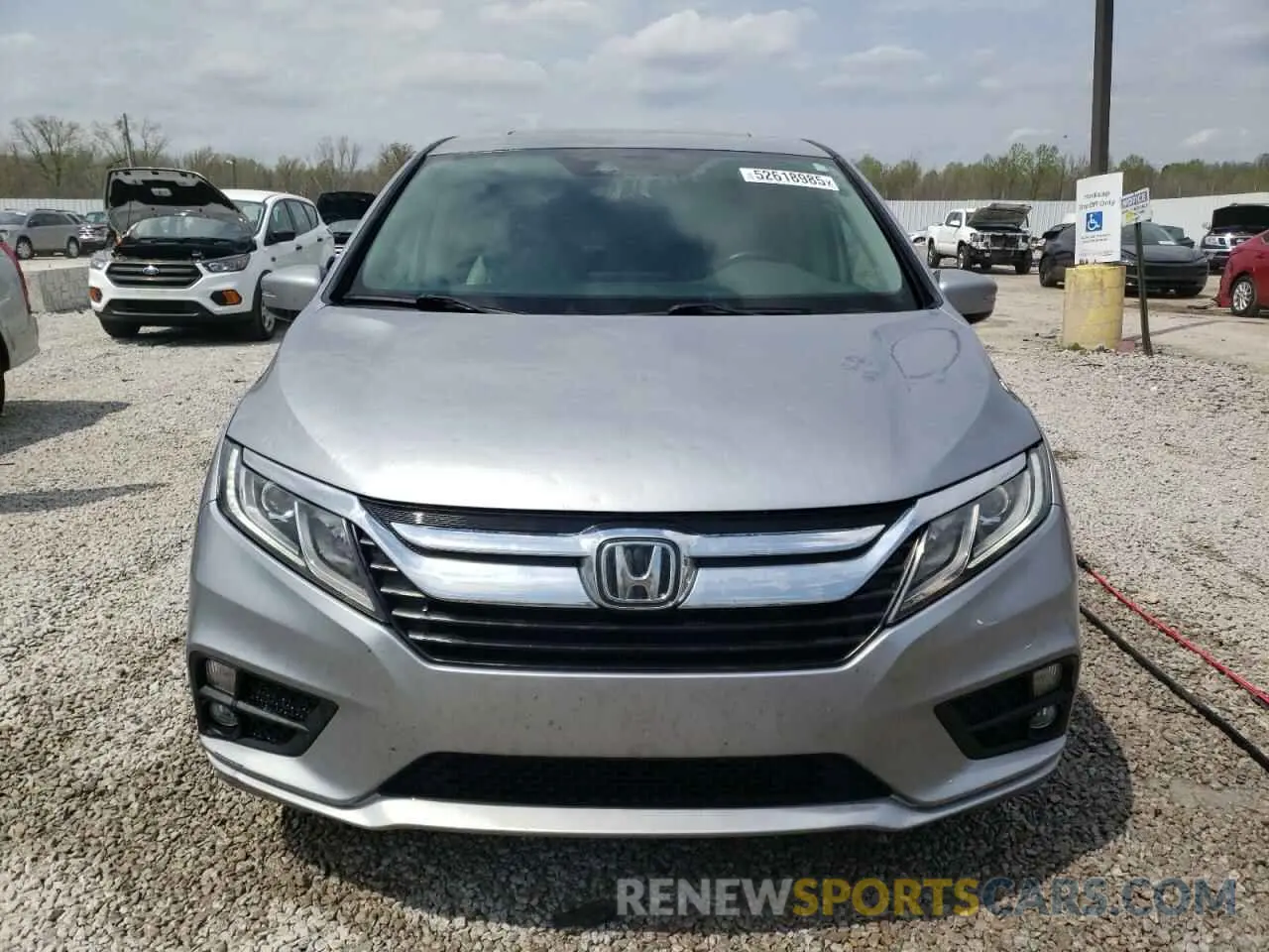 5 fotografías del automóvil dañado 5FNRL6H73LB066101 HONDA All Models 2020