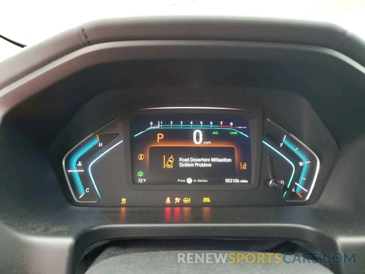 9 fotografías del automóvil dañado 5FNRL6H74LB024326 HONDA All Models 2020