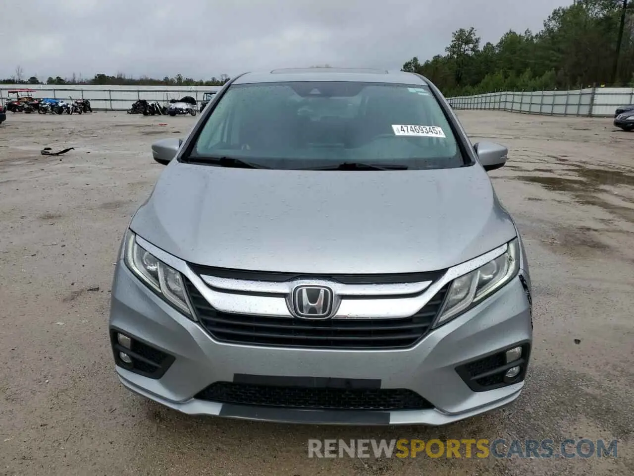5 fotografías del automóvil dañado 5FNRL6H74LB047668 HONDA All Models 2020