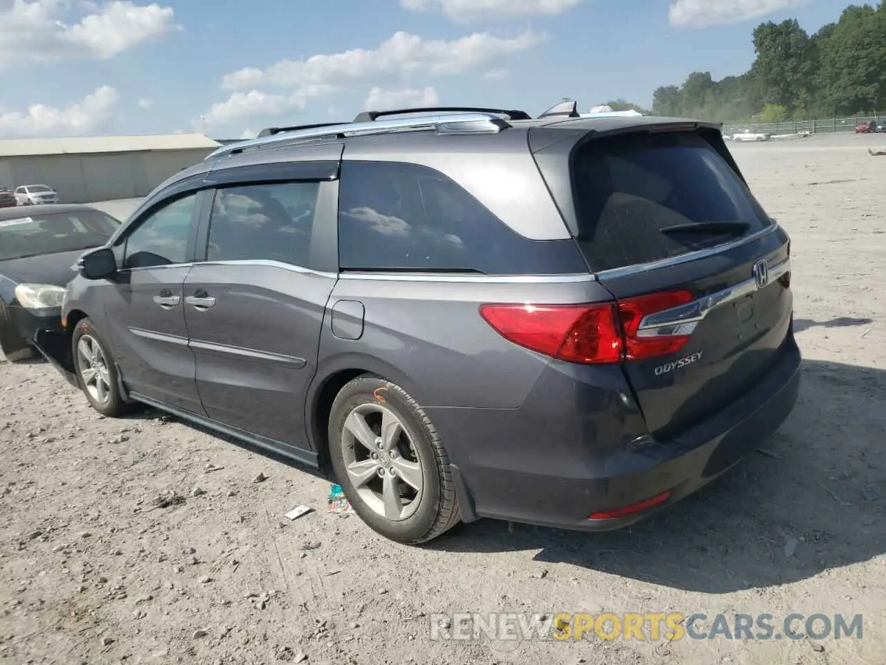 2 fotografías del automóvil dañado 5FNRL6H76LB047154 HONDA All Models 2020