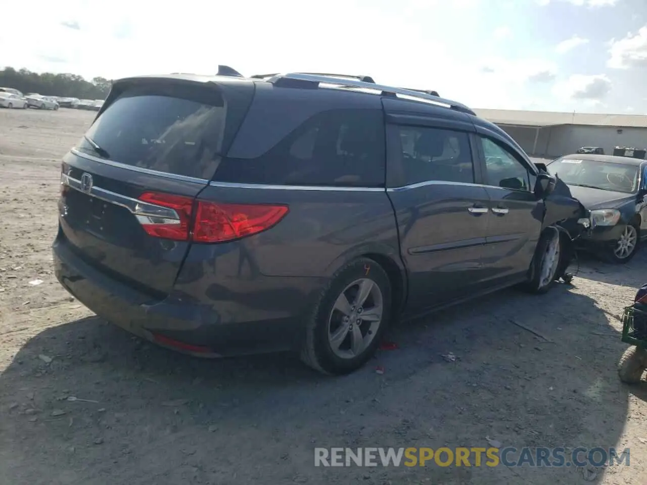 3 fotografías del automóvil dañado 5FNRL6H76LB047154 HONDA All Models 2020
