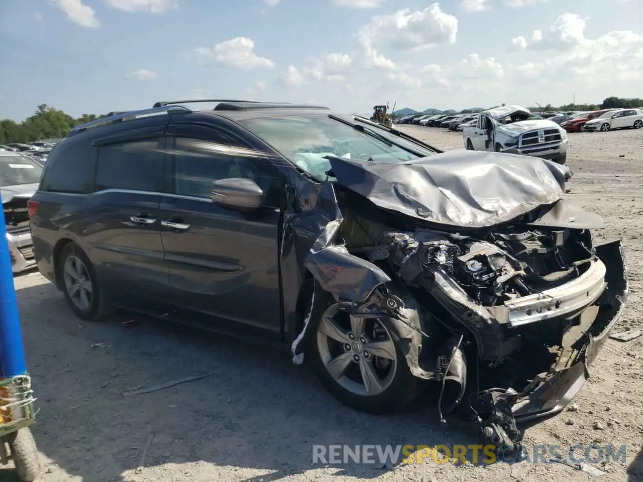 4 fotografías del automóvil dañado 5FNRL6H76LB047154 HONDA All Models 2020