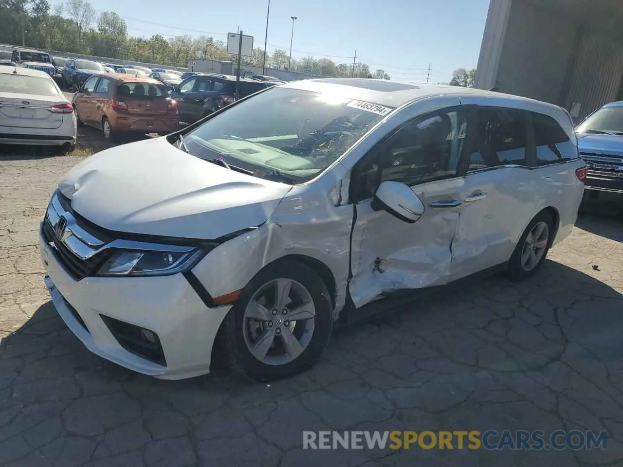 1 fotografías del automóvil dañado 5FNRL6H76LB060793 HONDA All Models 2020