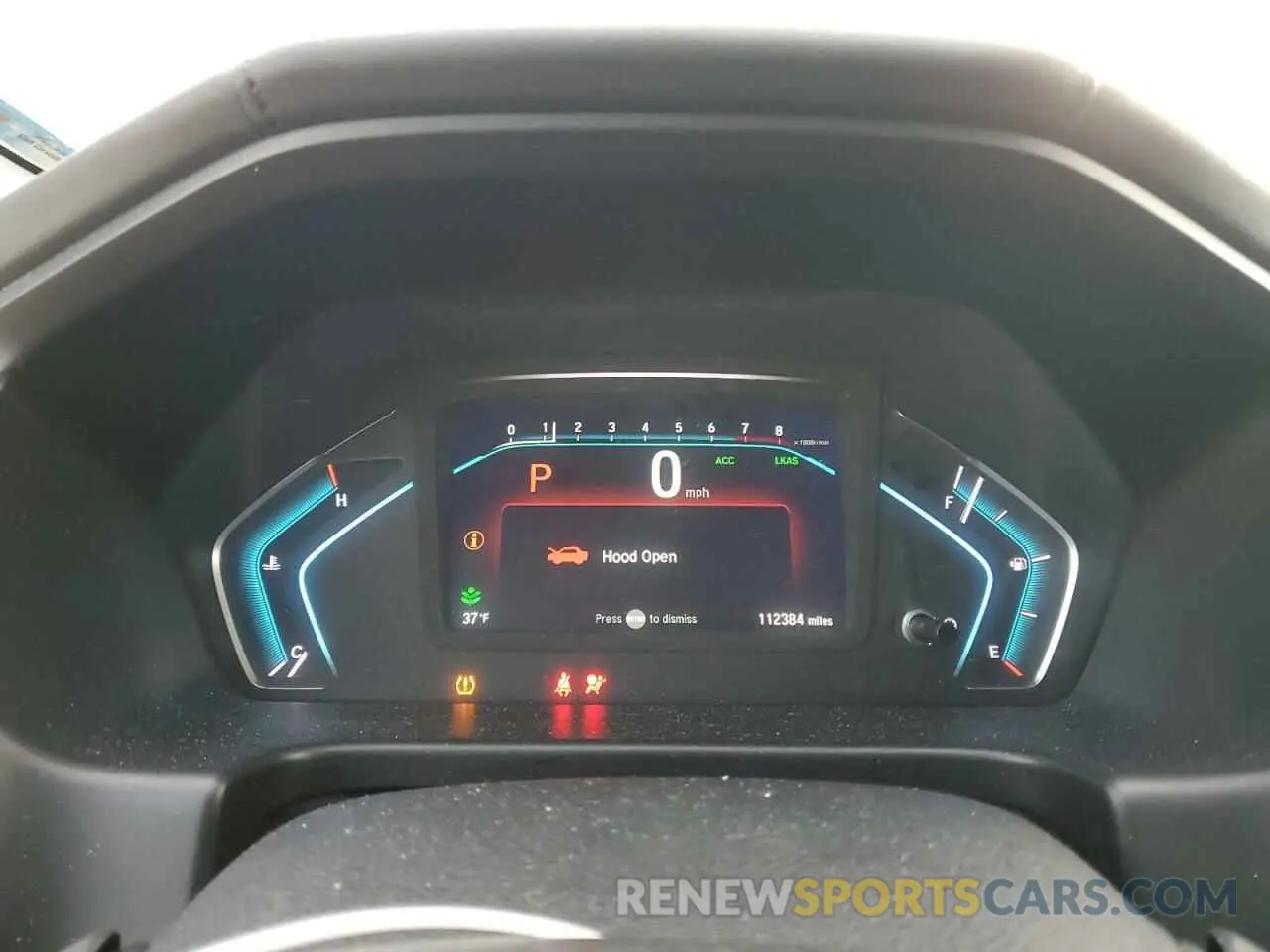 9 fotografías del automóvil dañado 5FNRL6H77LB027558 HONDA All Models 2020