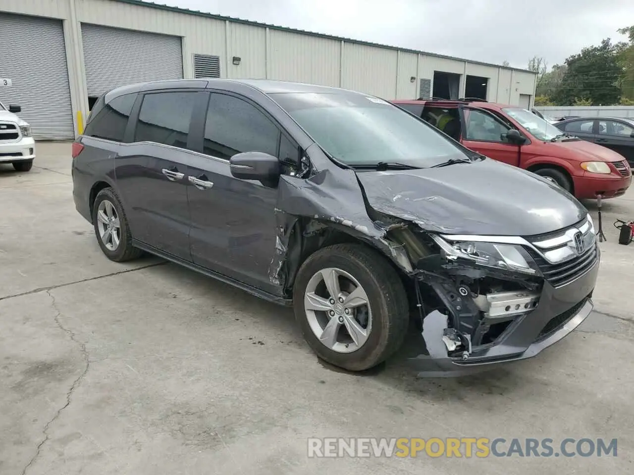 4 fotografías del automóvil dañado 5FNRL6H78LB021123 HONDA All Models 2020