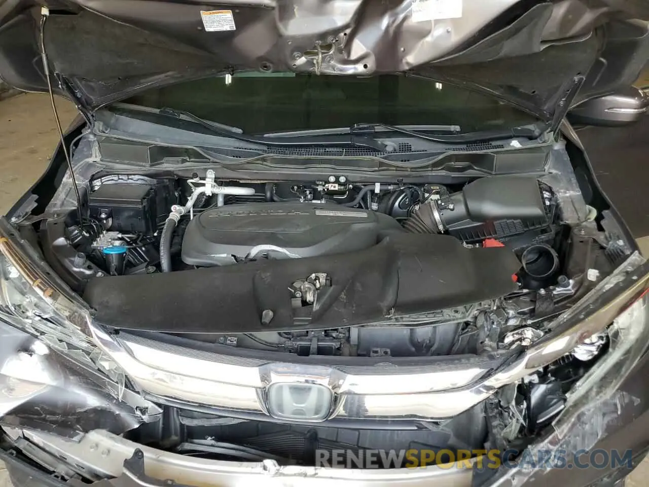 12 fotografías del automóvil dañado 5FNRL6H7XLB003612 HONDA All Models 2020