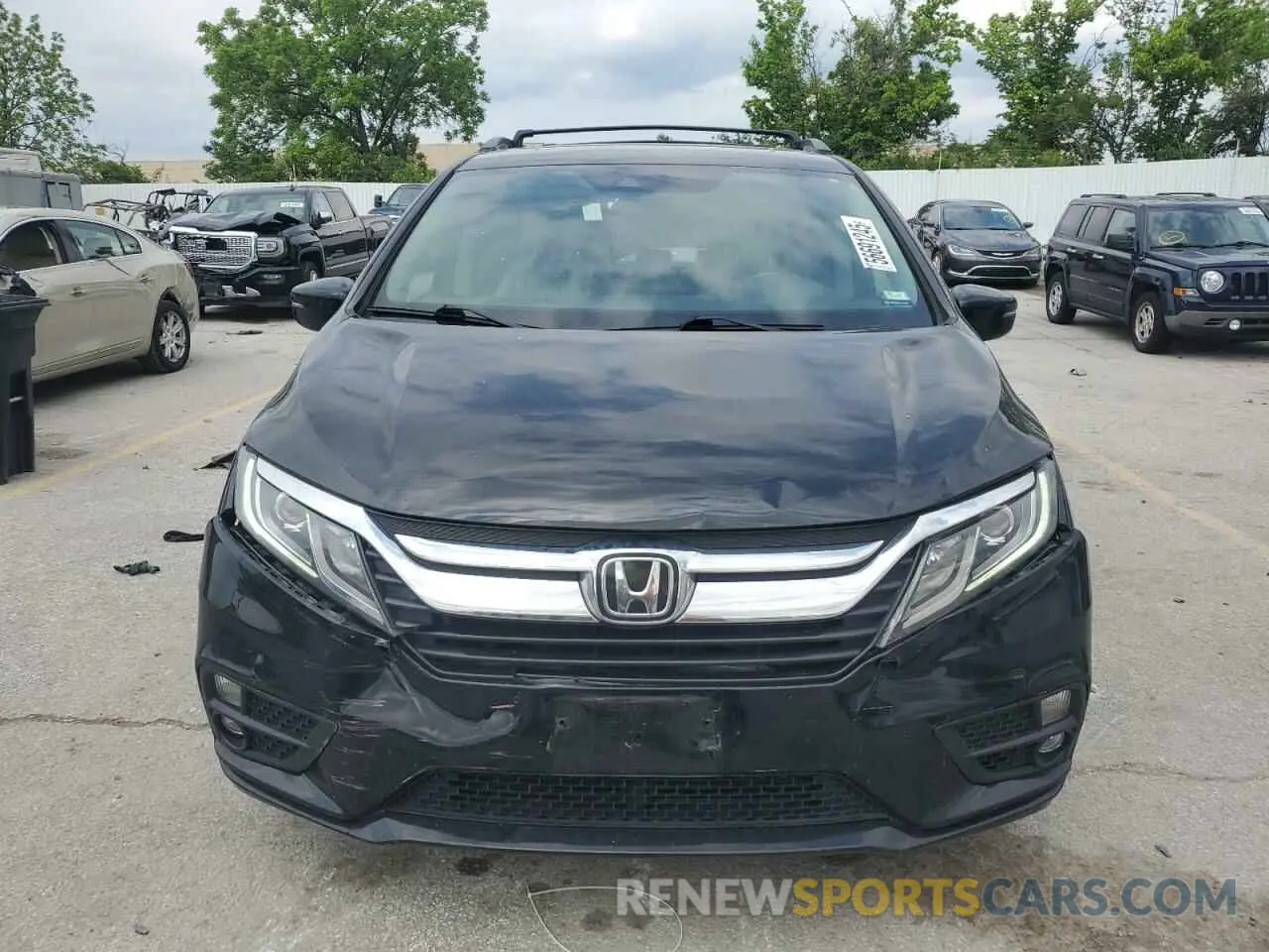 5 fotografías del automóvil dañado 5FNRL6H7XLB034259 HONDA All Models 2020