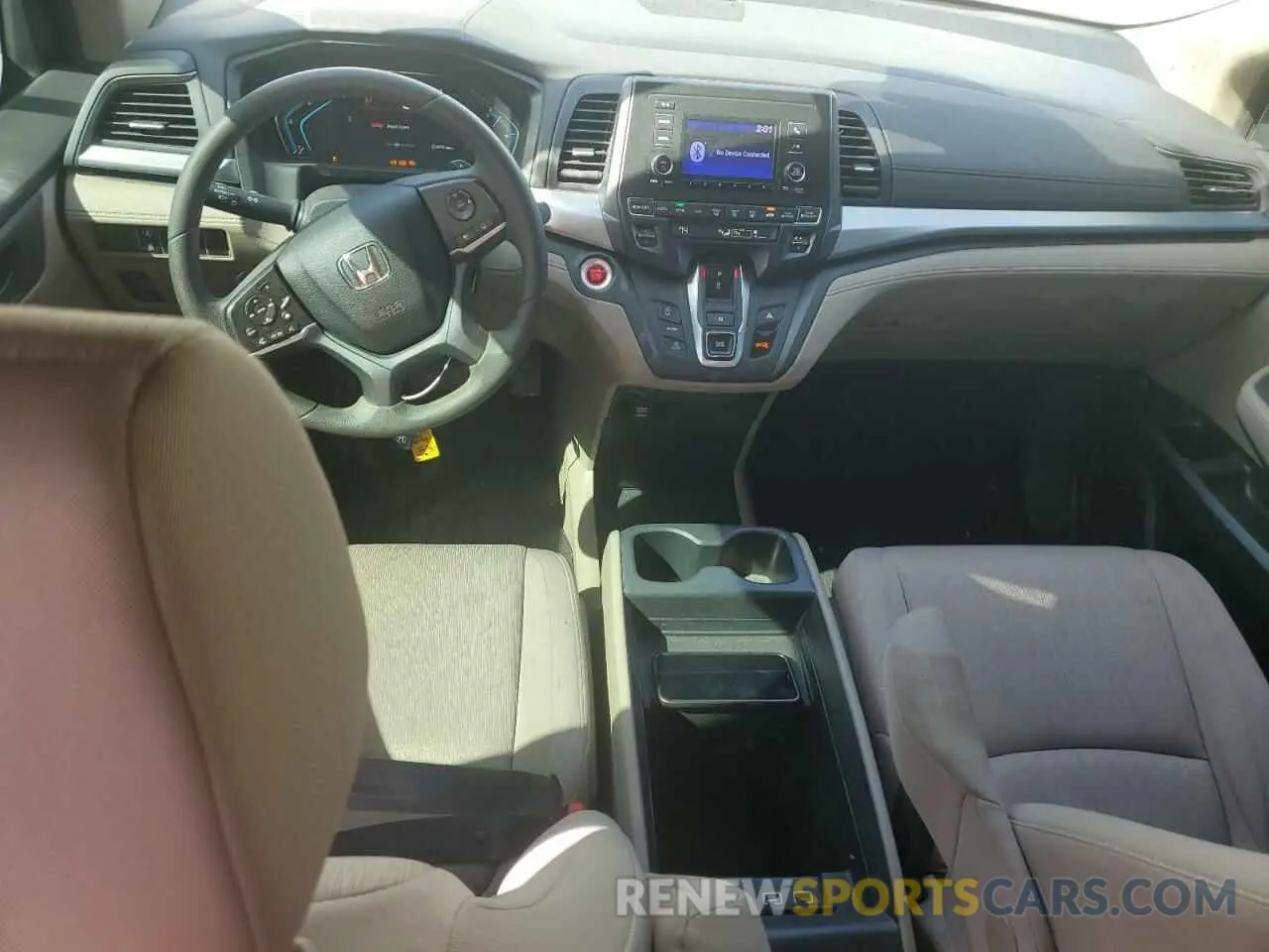 8 fotografías del automóvil dañado 5FNRL6H24MB031105 HONDA All Models 2021
