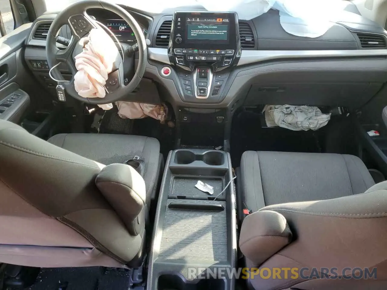 8 fotografías del automóvil dañado 5FNRL6H57MB039662 HONDA All Models 2021