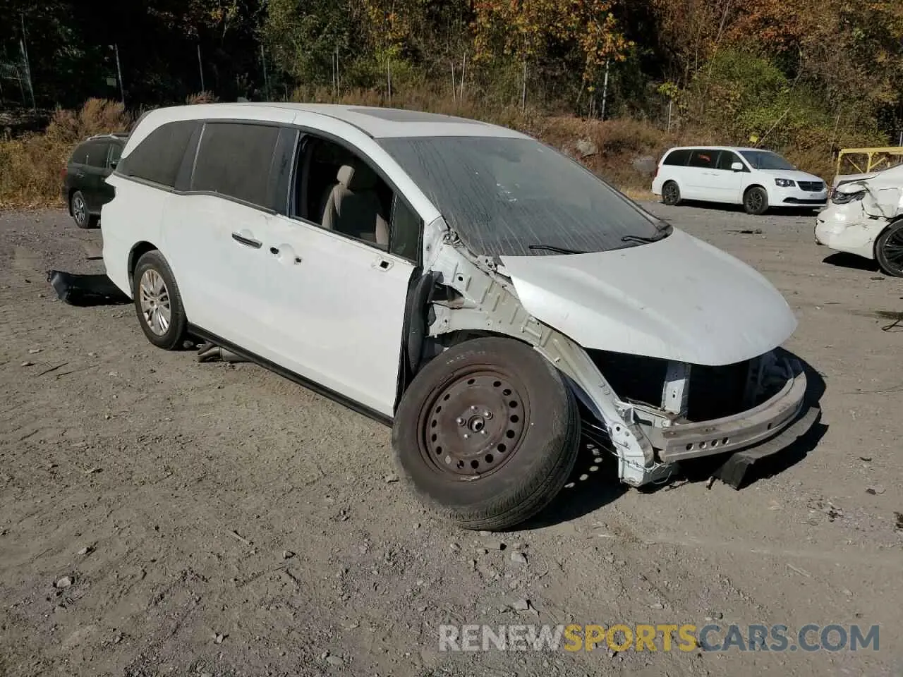 4 fotografías del automóvil dañado 5FNRL6H72MB045161 HONDA All Models 2021