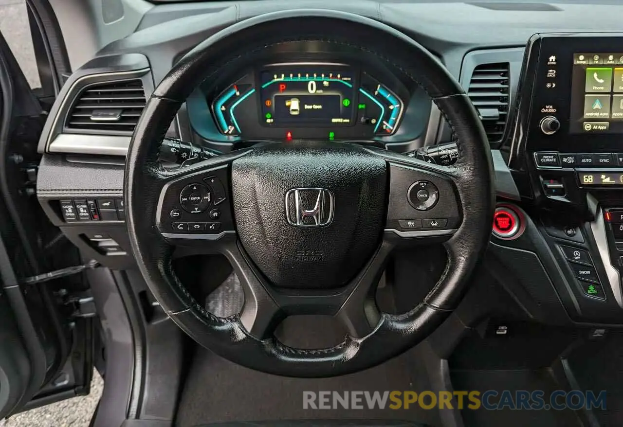 8 fotografías del automóvil dañado 5FNRL6H73MB026716 HONDA All Models 2021