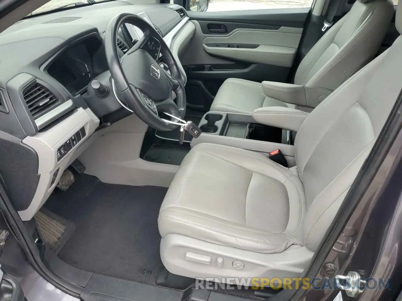 7 fotografías del automóvil dañado 5FNRL6H76MB006265 HONDA All Models 2021