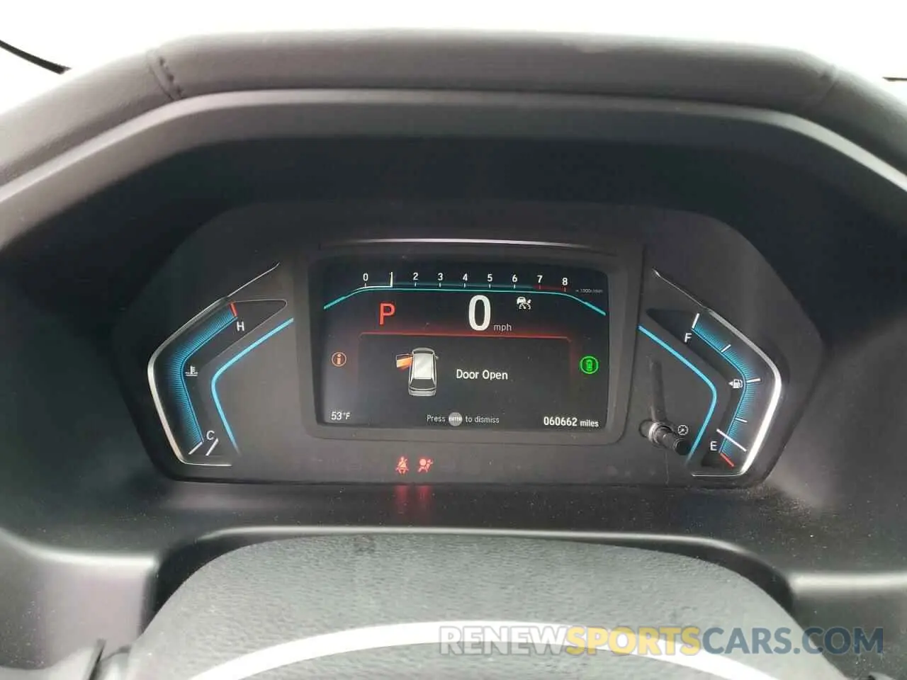 9 fotografías del automóvil dañado 5FNRL6H76MB006265 HONDA All Models 2021