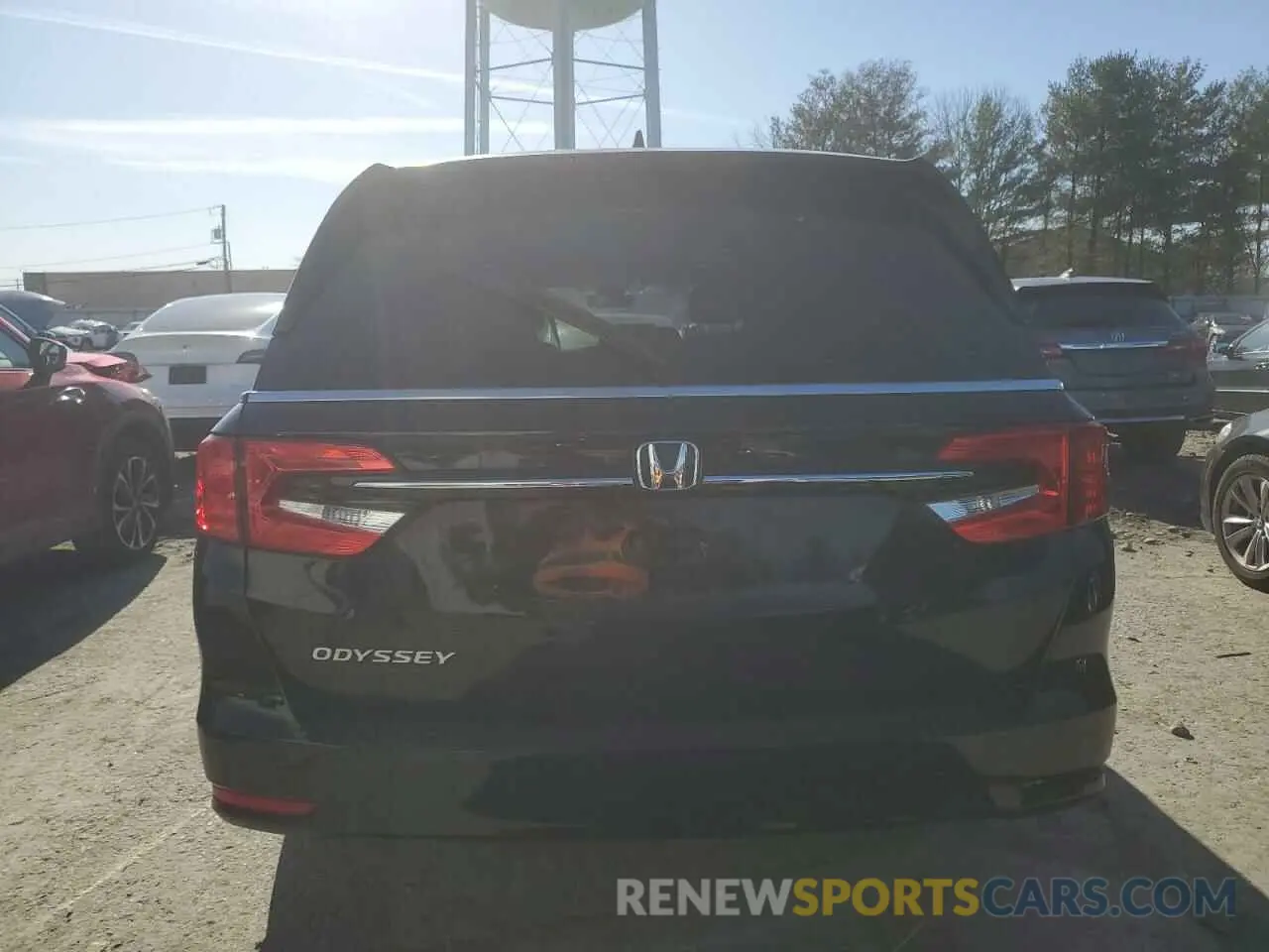 6 fotografías del automóvil dañado 5FNRL6H78MB021365 HONDA All Models 2021
